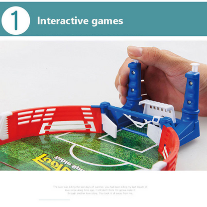 Mini Portable Football Board Game Kit Tabletop Toy For Kids