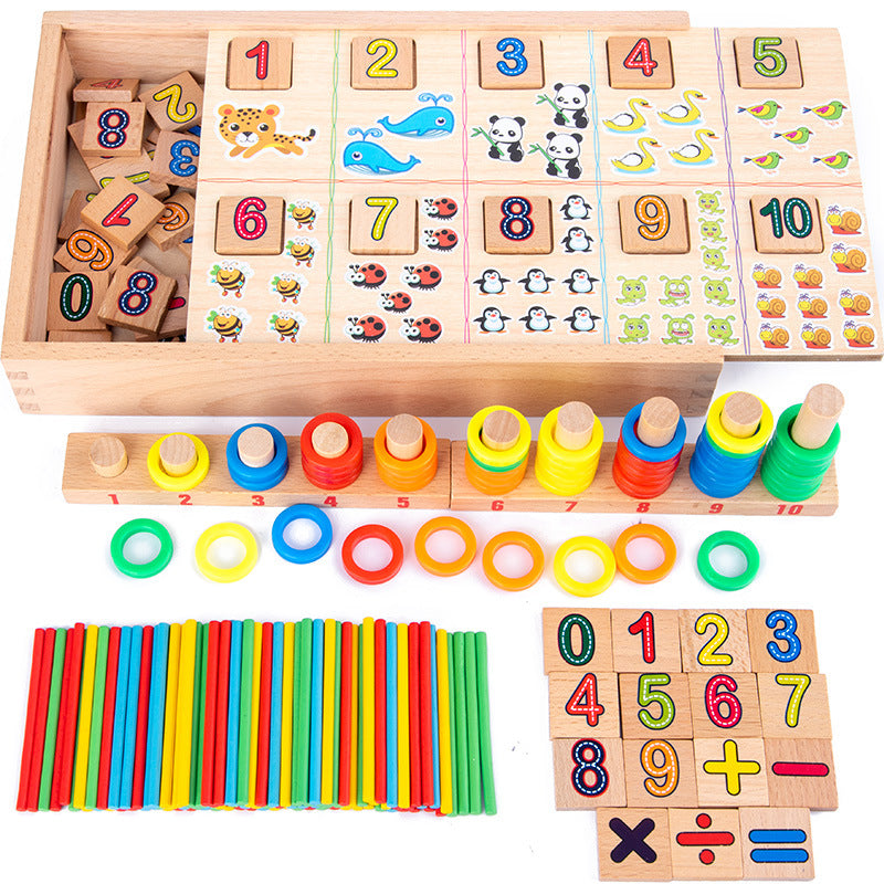 Children's Educational Toy, Wooden Learning Box