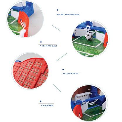 Mini Portable Football Board Game Kit Tabletop Toy For Kids