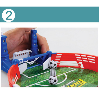 Mini Portable Football Board Game Kit Tabletop Toy For Kids