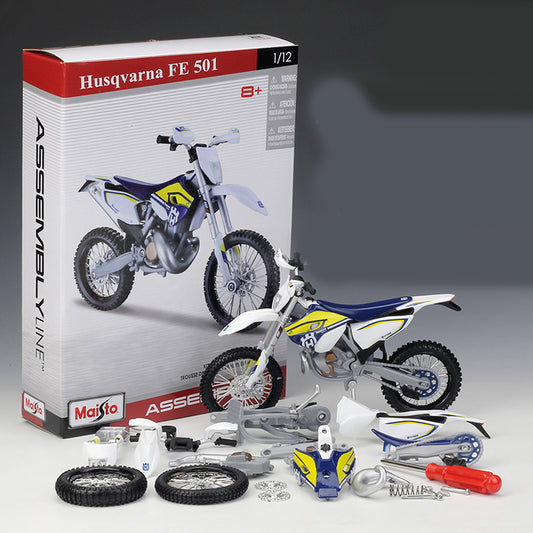 Motorcycle assembly toy