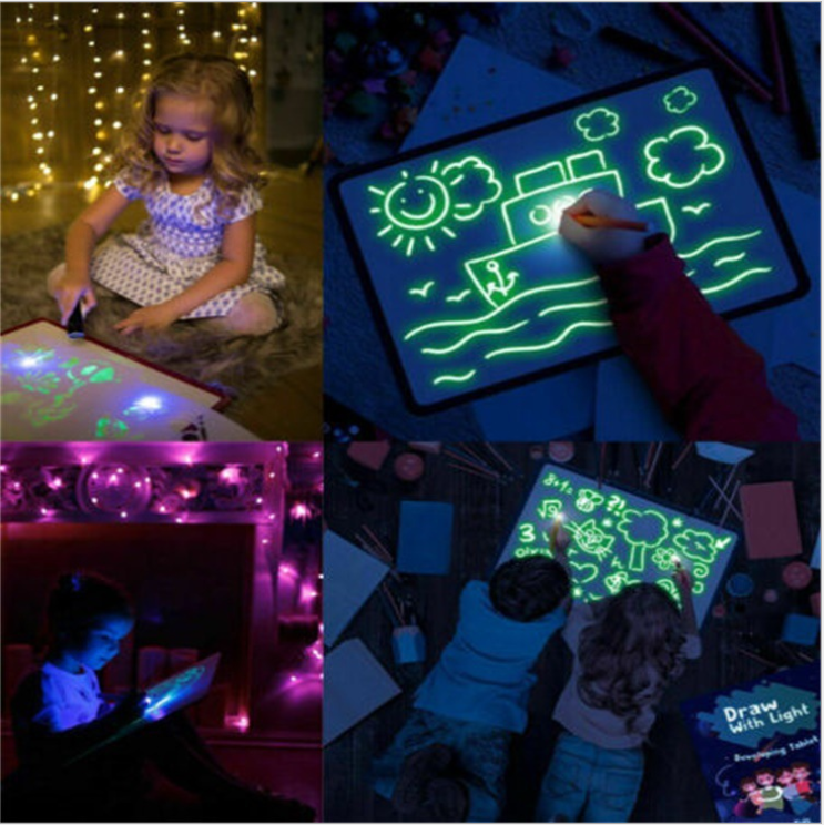 3D Magic 8 Light Effects Puzzle Board Sketchpad