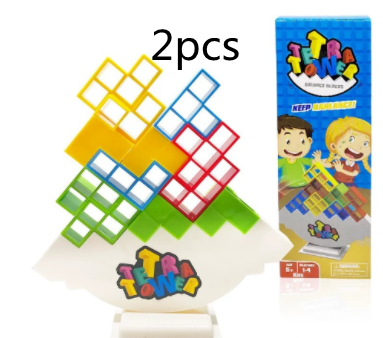 Balance Stacking Building Blocks Game both for Kids & Adults