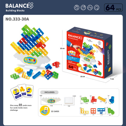 Balance Stacking Building Blocks Game both for Kids & Adults