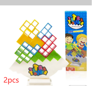 Balance Stacking Building Blocks Game both for Kids & Adults