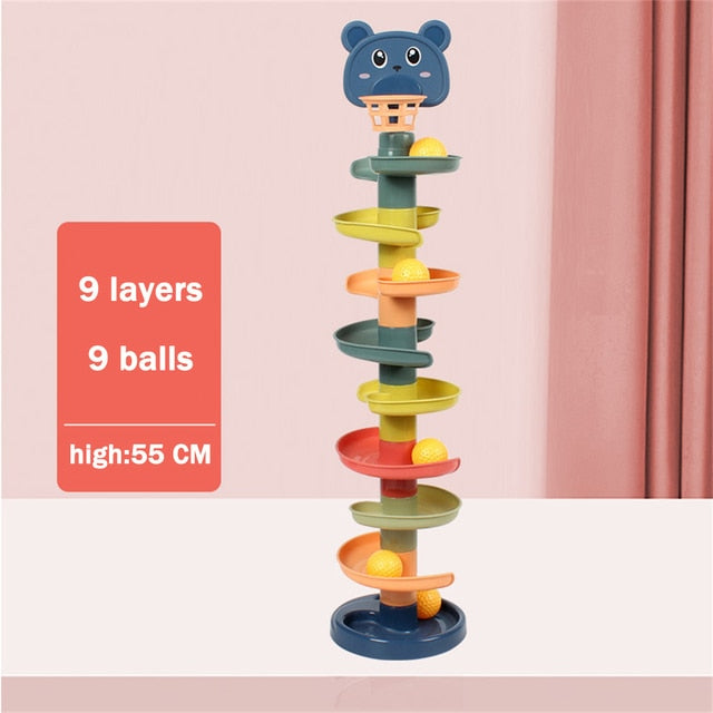 Rolling Ball Pile Tower