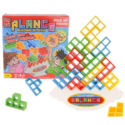 Balance Stacking Building Blocks Game both for Kids & Adults