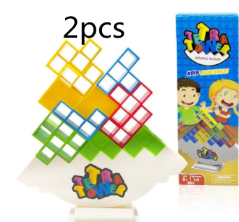 Balance Stacking Building Blocks Game both for Kids & Adults