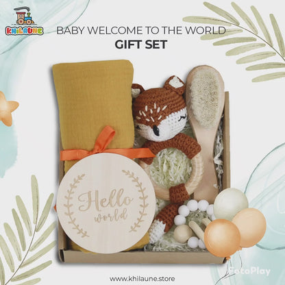 Baby Welcome to the World Gift Set