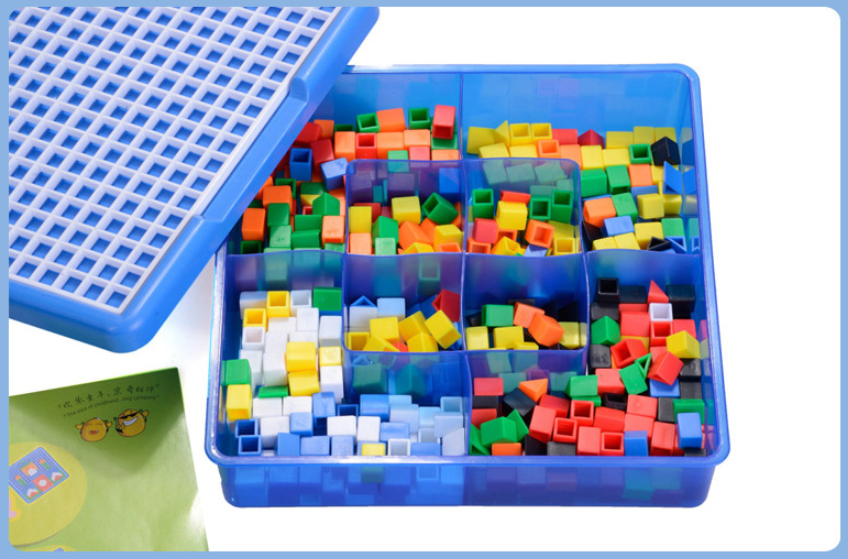 Puzzle building blocks toy