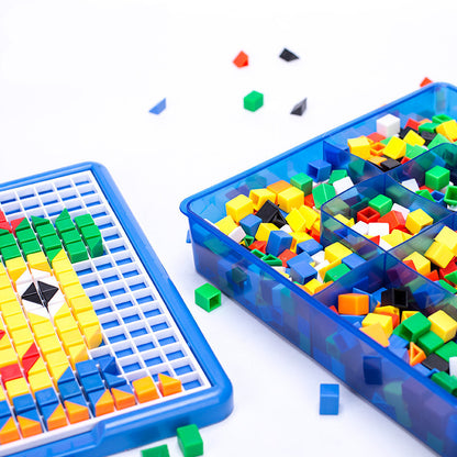 Puzzle building blocks toy