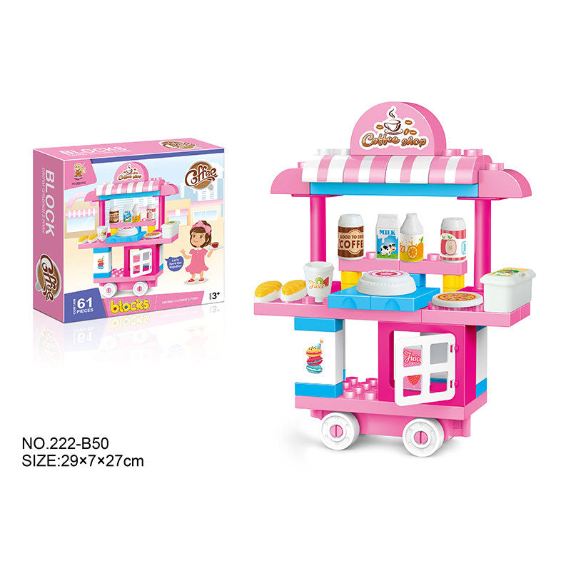 Children's Creative DIY Kitchen Building Blocks