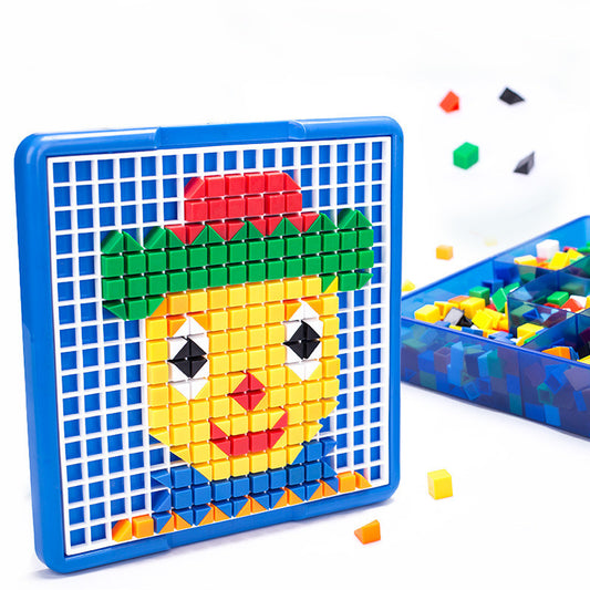 Puzzle building blocks toy