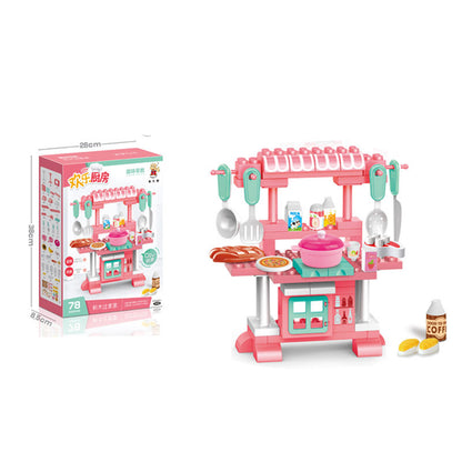 Children's Creative DIY Kitchen Building Blocks