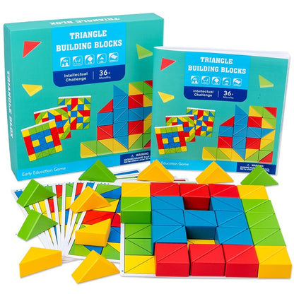 Puzzle blocks logic toy