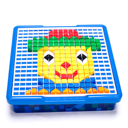 Puzzle building blocks toy